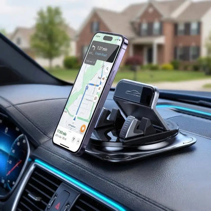 Sticky Dashboard Phone Mount 360 Degree Rotating Auto Holder Universal Car Stand for Stable and Easy Phone Access