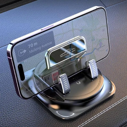 Car-Mounted Mobile Phone Holder anti Slip Silicone Dashboard Phone Holder 360-Degree Rotation Phone Support