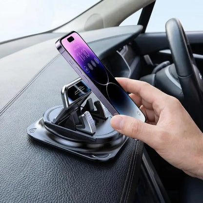 Sticky Dashboard Phone Mount 360 Degree Rotating Auto Holder Universal Car Stand for Stable and Easy Phone Access