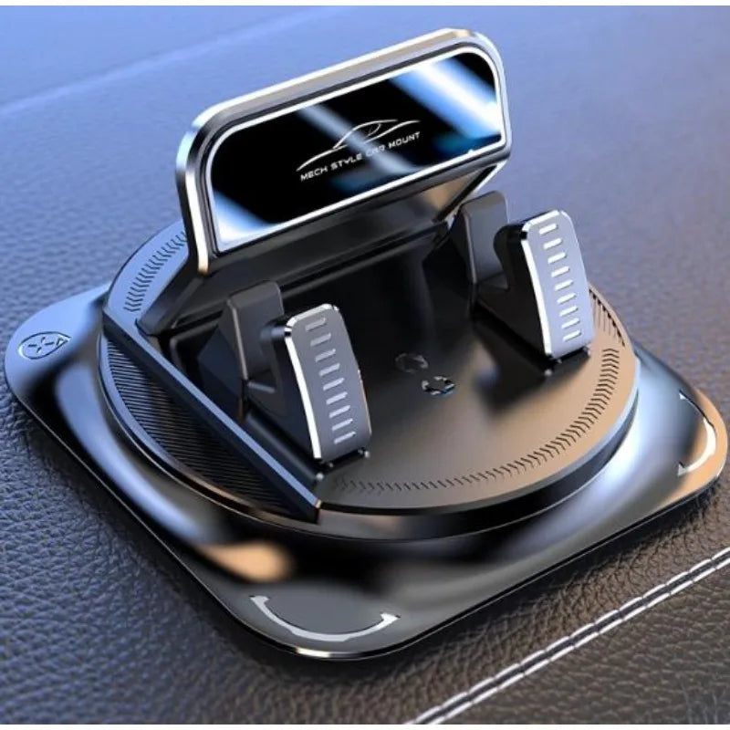 Car-Mounted Mobile Phone Holder anti Slip Silicone Dashboard Phone Holder 360-Degree Rotation Phone Support