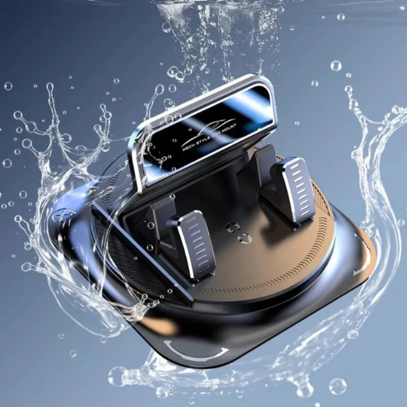 Car-Mounted Mobile Phone Holder anti Slip Silicone Dashboard Phone Holder 360-Degree Rotation Phone Support